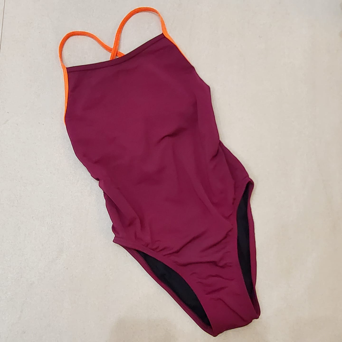 Customer photo review of AIRLIE ONE PIECE - Sangria|Flare