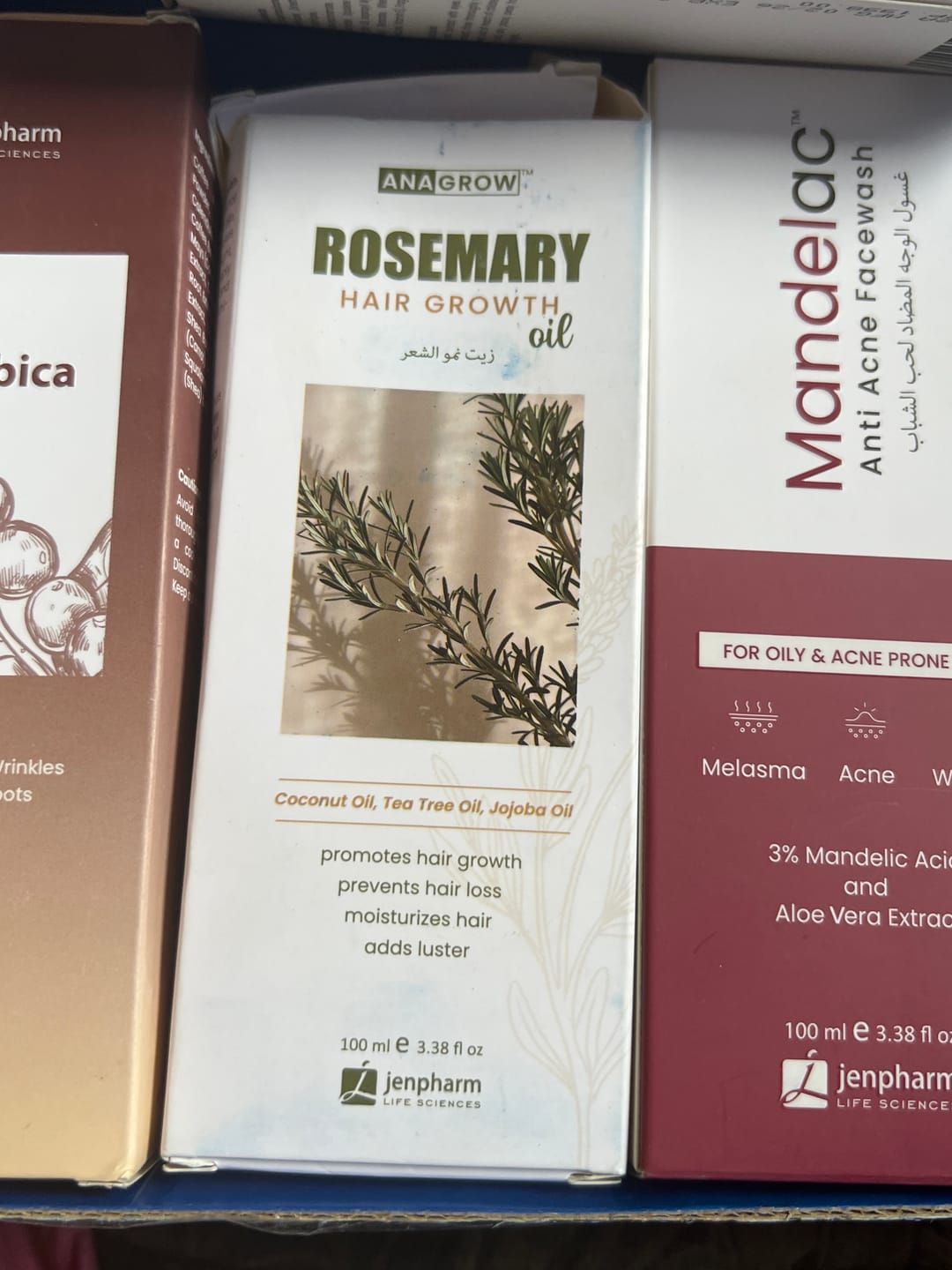 Customer photo review of Anagrow Rosemary Hair Oil