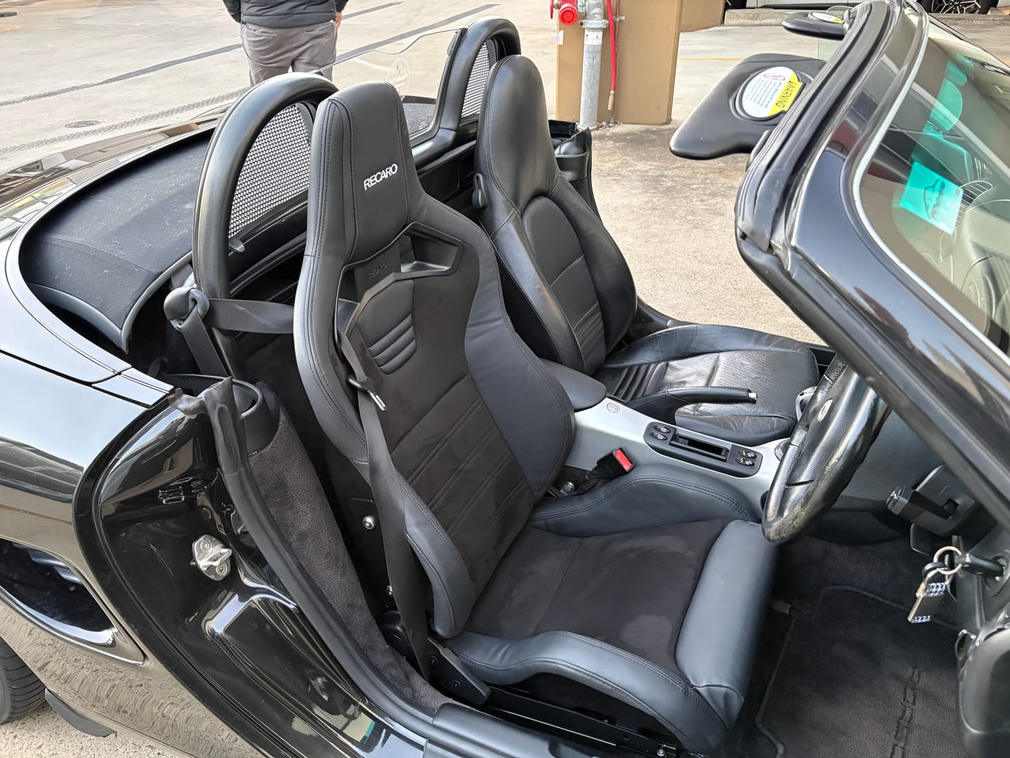 Customer photo review of Recaro CS Sportster Style Recliner Seat - ADR Approved