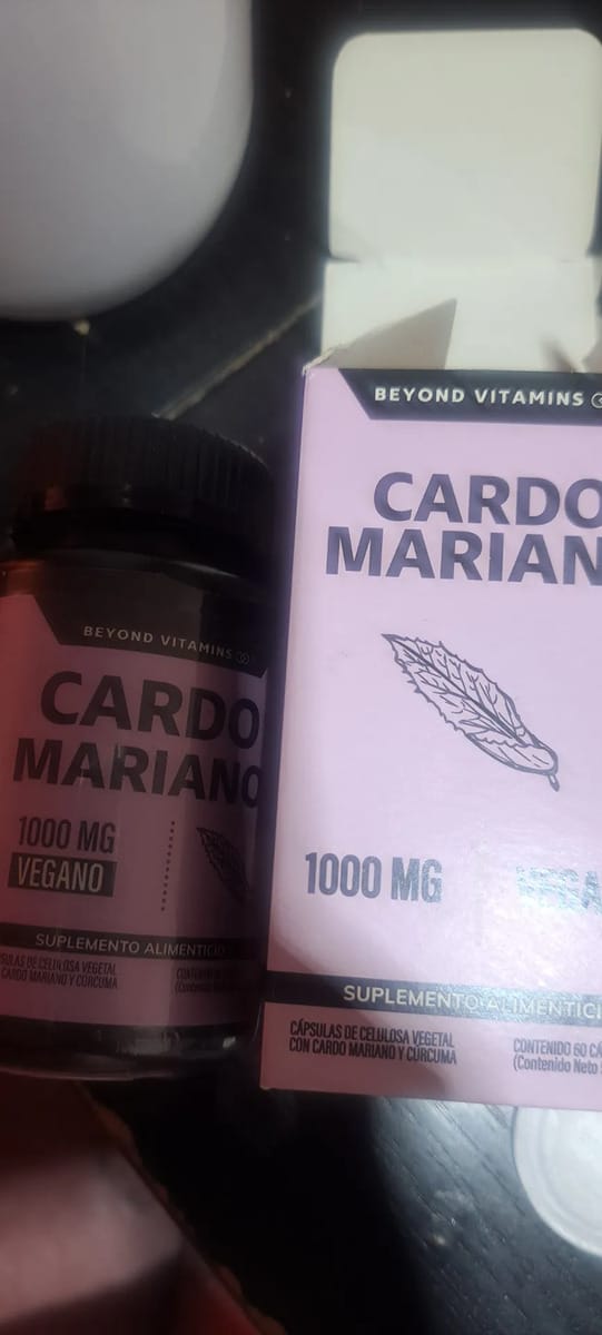 Customer photo review of Cardo Mariano - 60 cápsulas