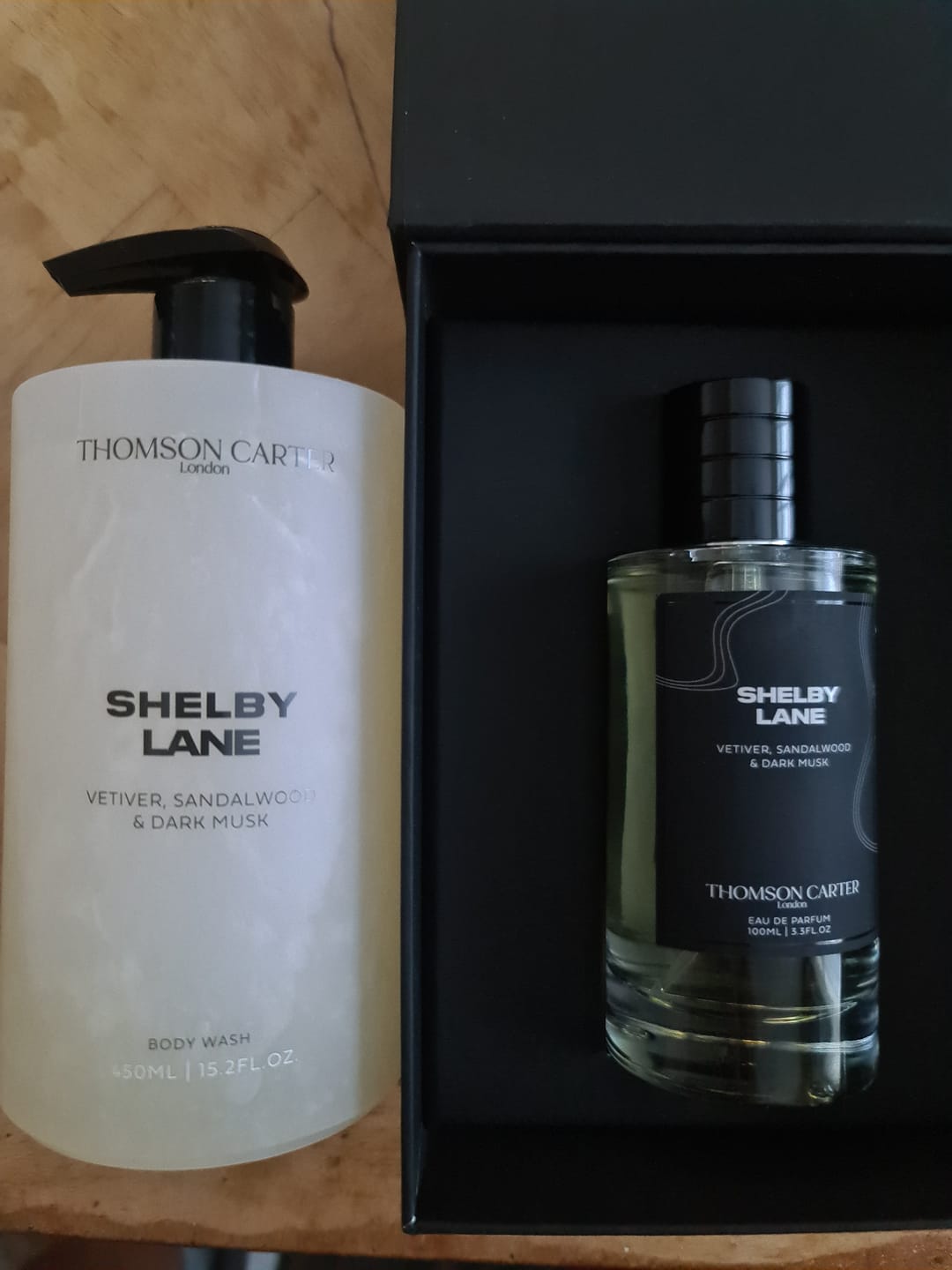 Customer photo review of Shelby Lane | Body Wash