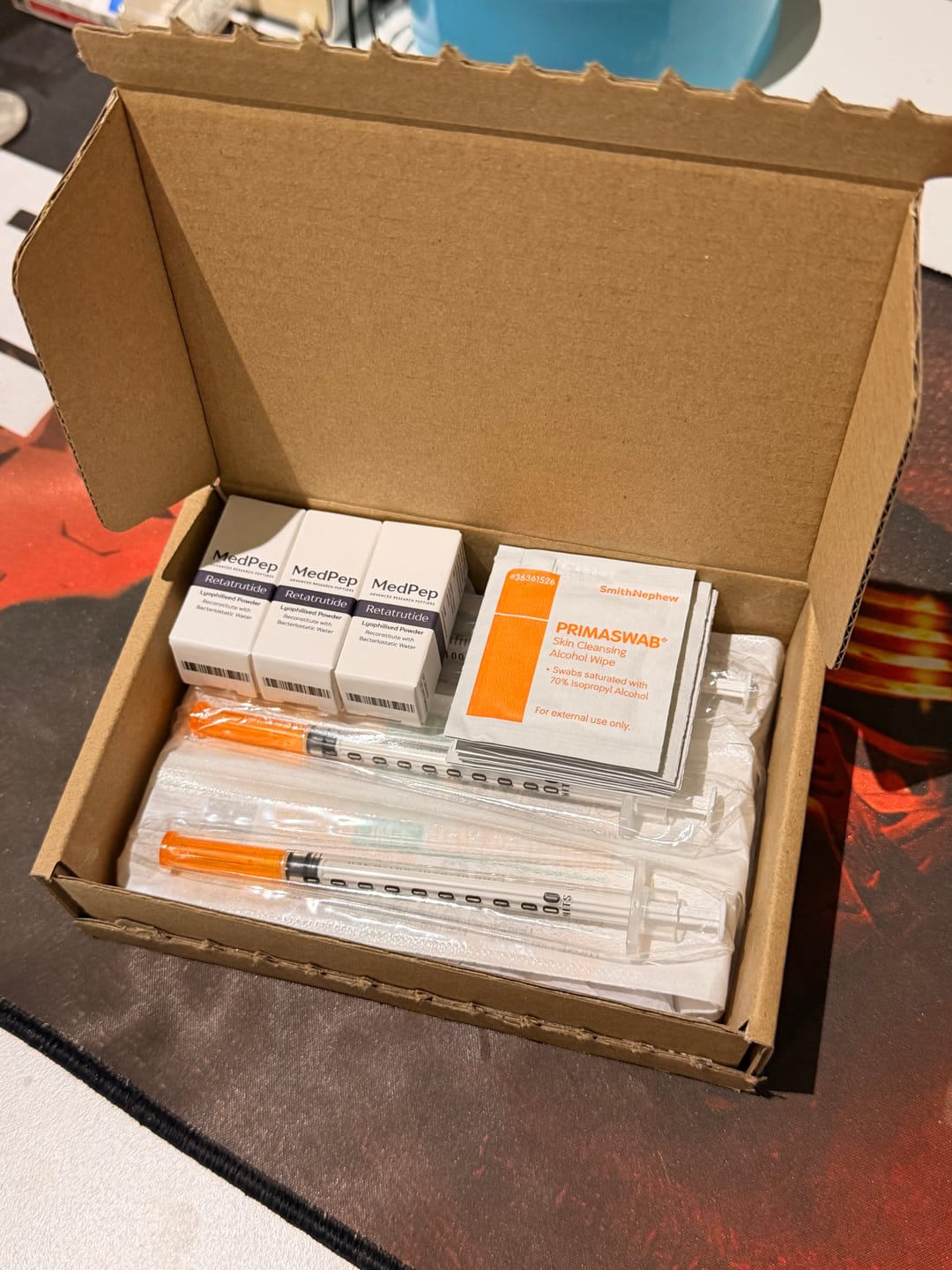 Customer photo review of GLP-3 10mg 3 Pack