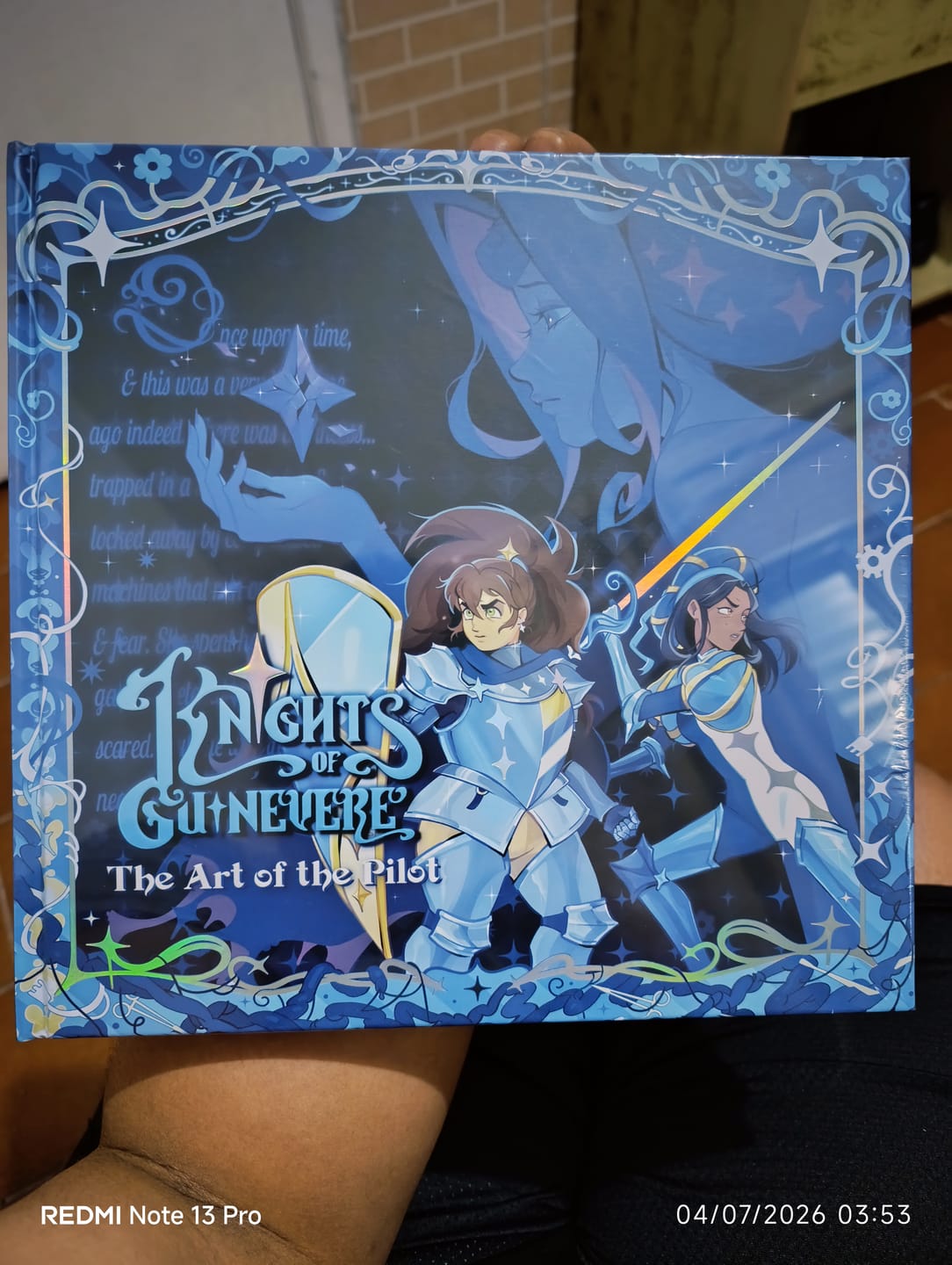 Customer photo review of Art of the Pilot Book - Knights of Guinevere