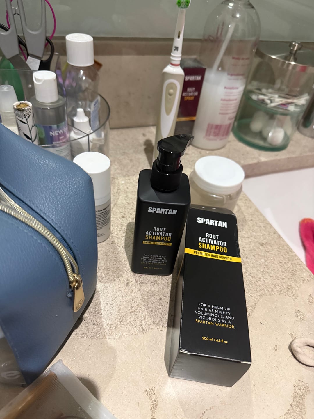 Customer photo review of SPARTAN™ - Root Activator Shampoo Trial ($8.95 Shipping Only)