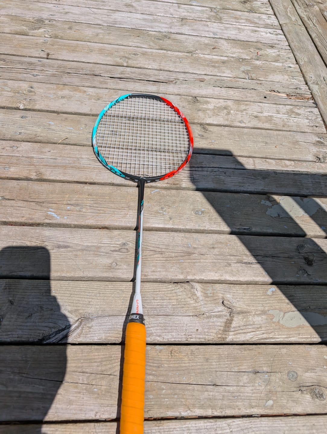 Customer photo review of Li Ning HALBERTEC 7000 Unstrung Badminton Racket