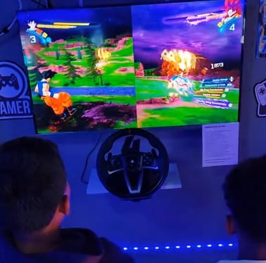 Customer photo review of All-in-One Gaming System – Plug & Play in Seconds Playzone™