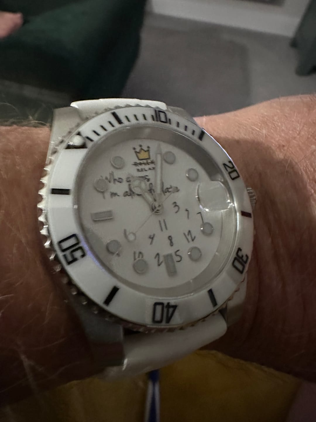 Customer photo review of HYDROCORE FLUORO WATCH