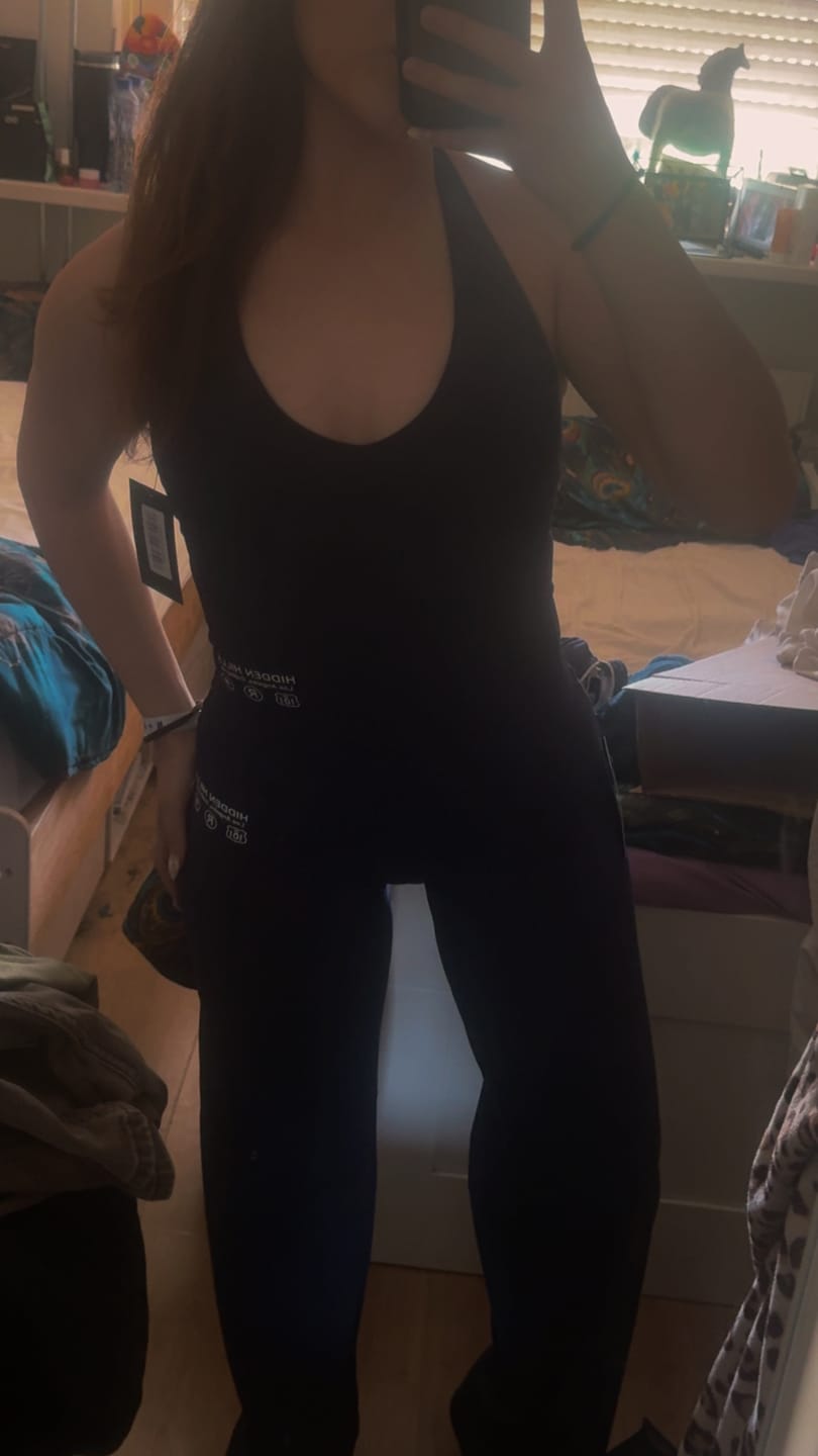 Recenzja zdjęciowa klienta dotycząca spodni ACTIVE STRAIGHT LEG PANTS NAVY