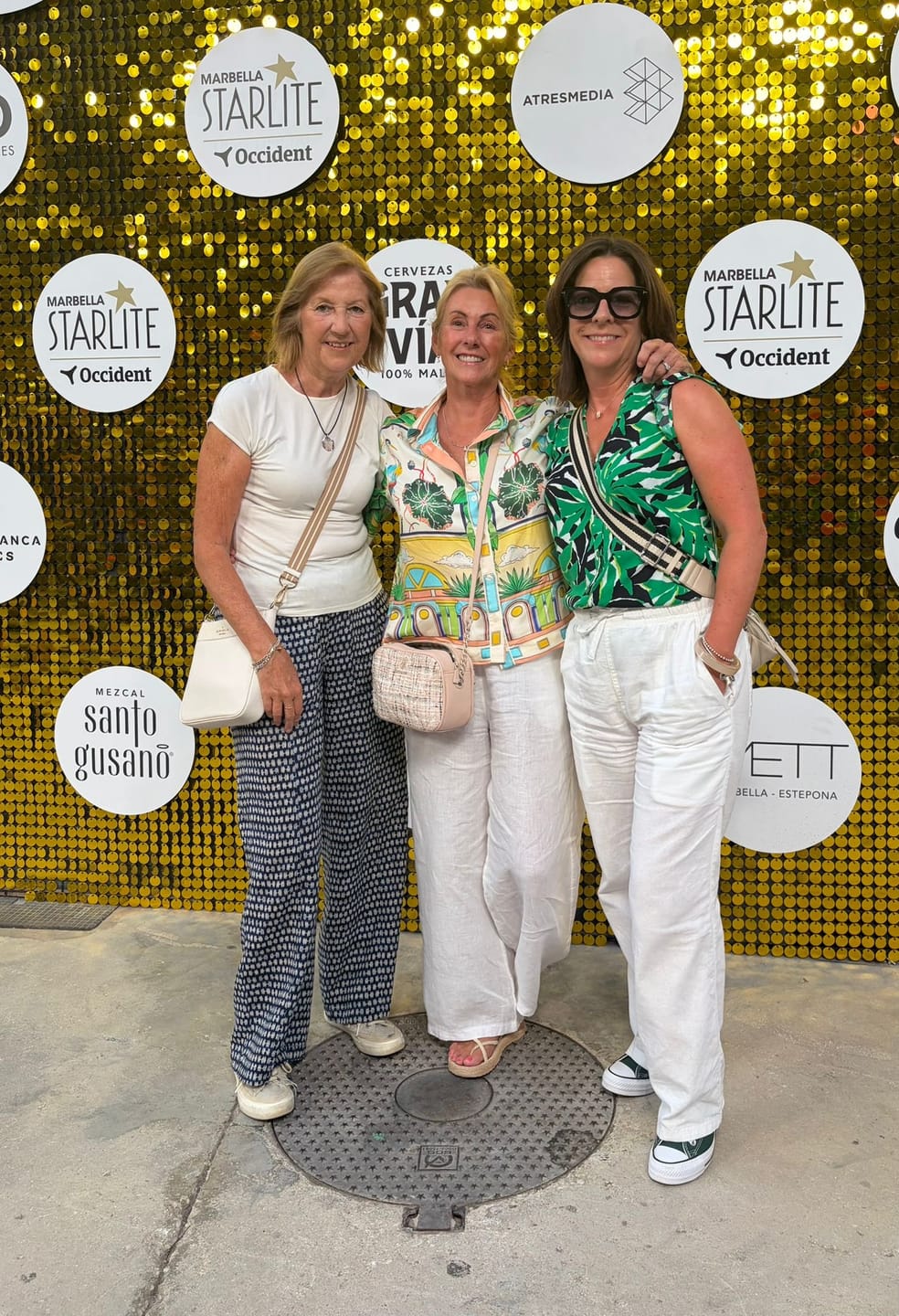 Customer photo review of White Linen Trousers with Pockets