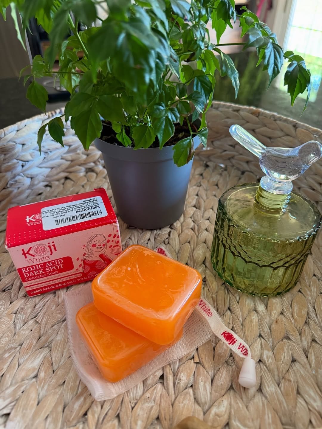 Customer photo review of Dark Spot Corrector Soap 2-Bars