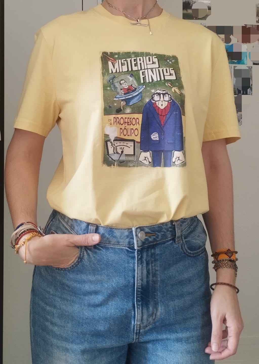 Customer photo review of Camiseta Misterios Finitos x Espintando