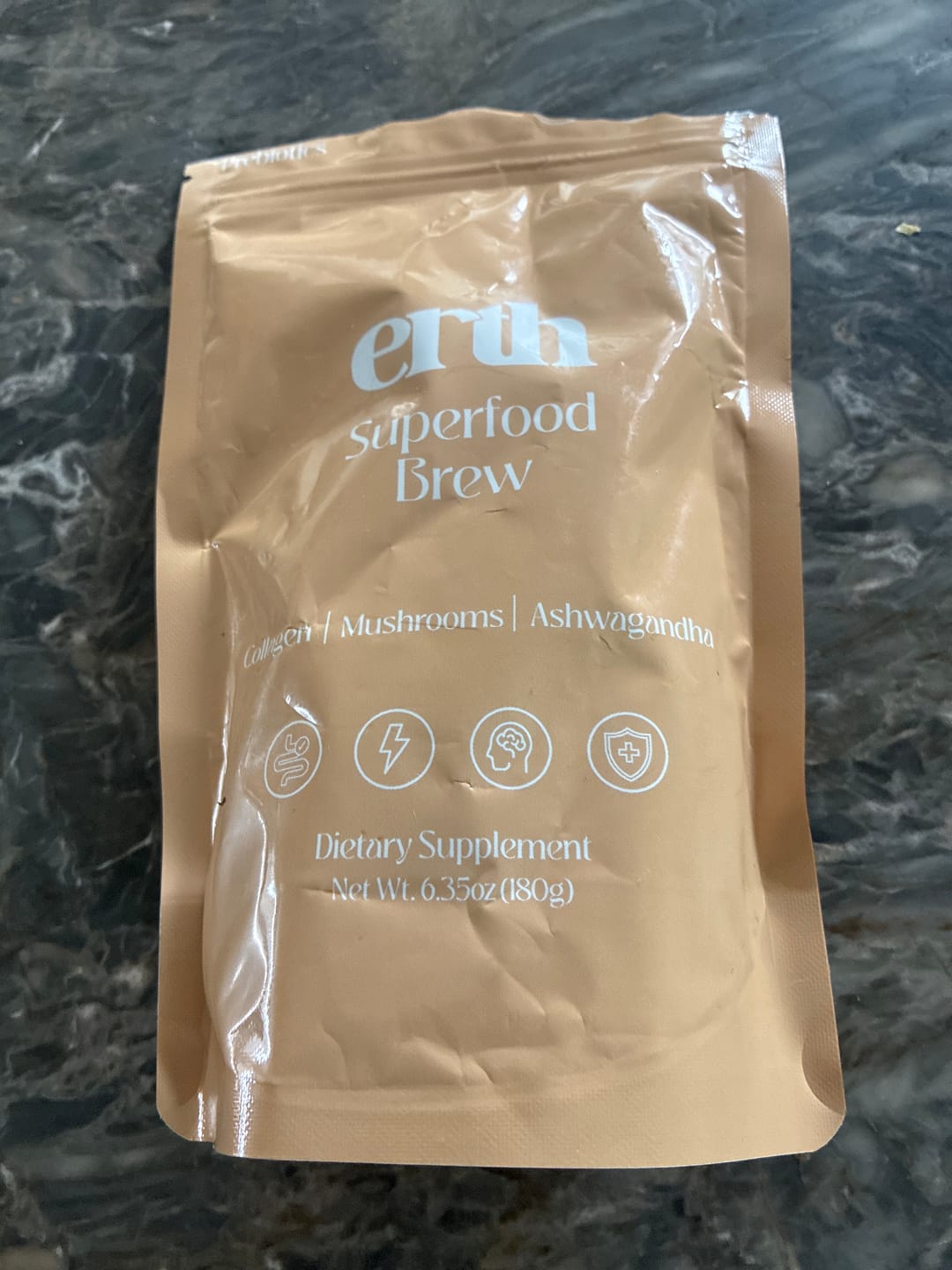 Customer photo review of Superfood Brew 1 Month Supply
