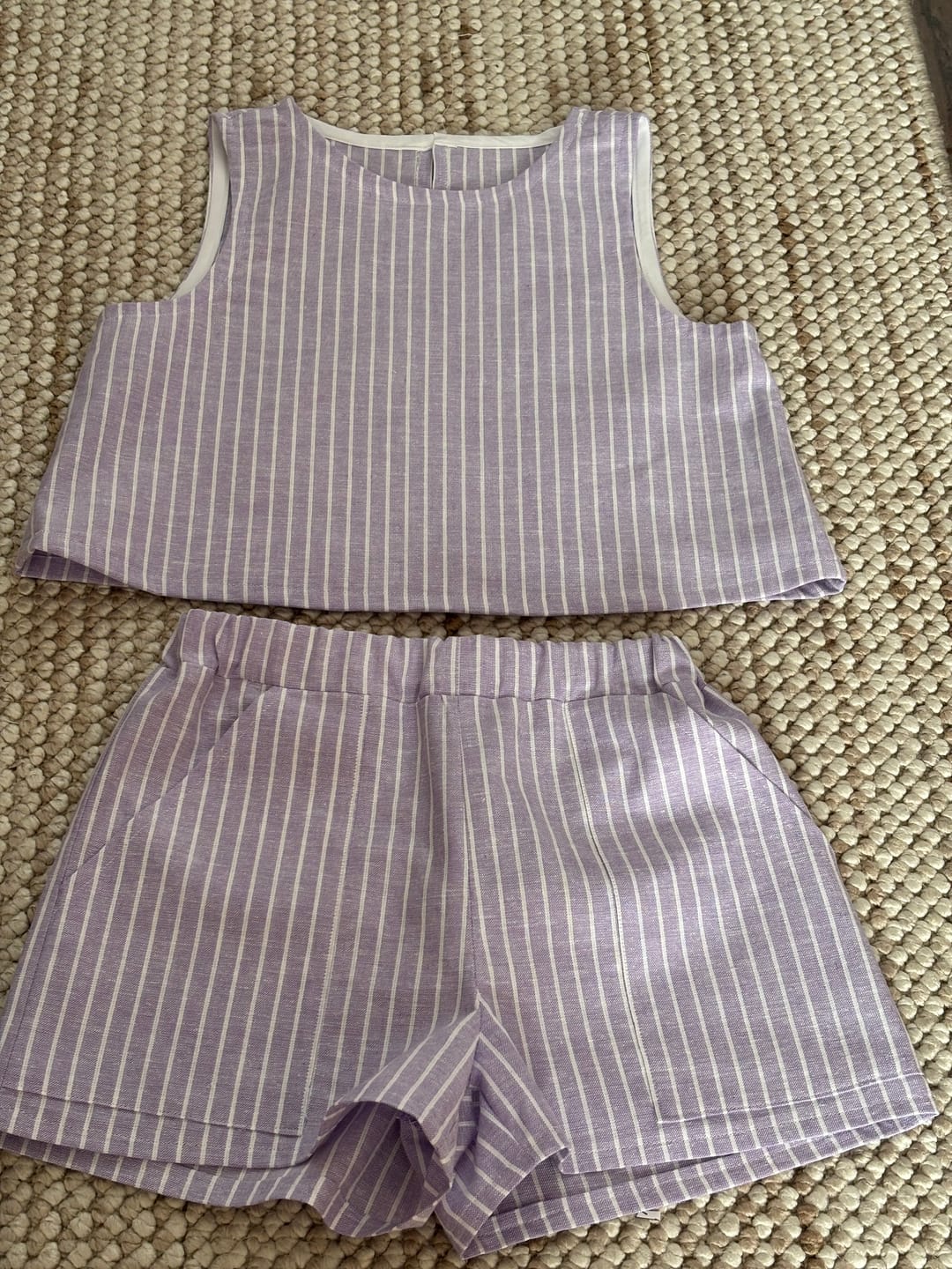 Customer photo review of Cotton Linen Fabric