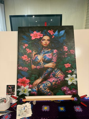 Customer photo review of The Painted Eden