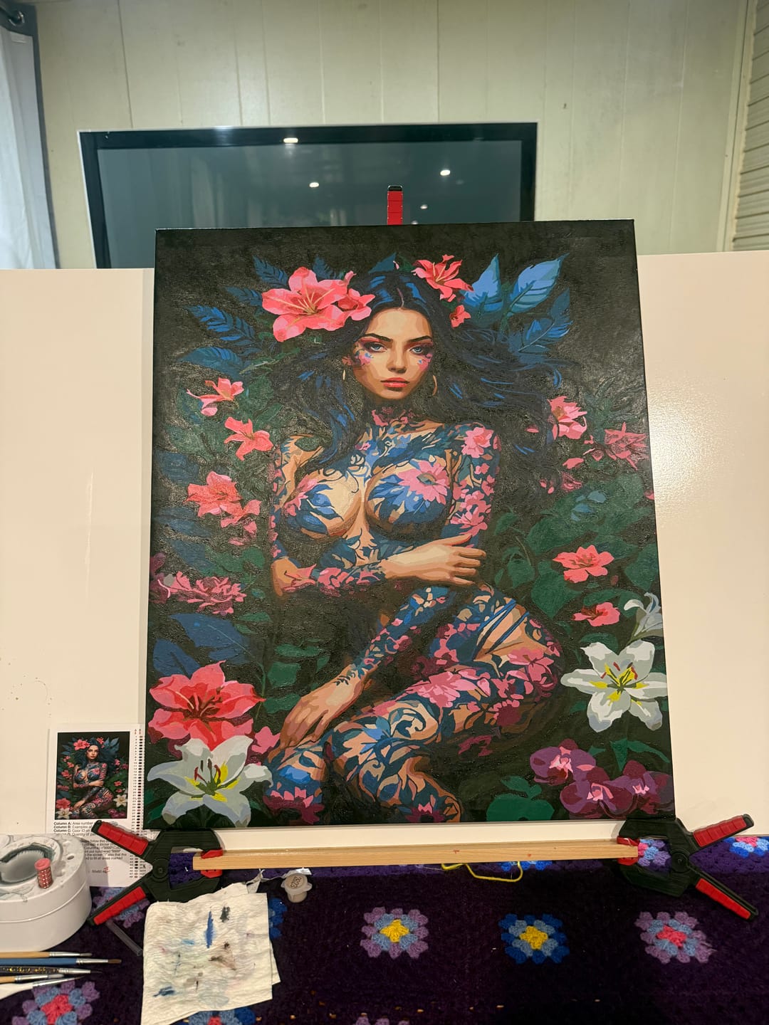 Customer photo review of The Painted Eden