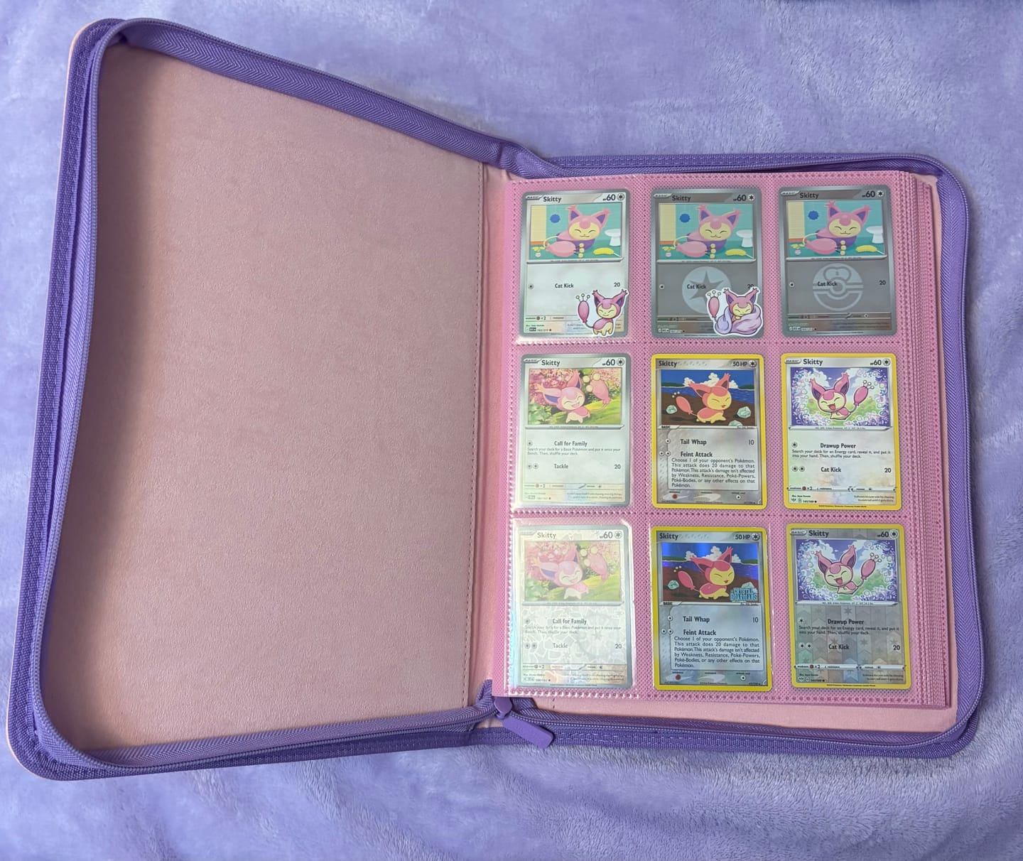 Customer photo review of Pokémon 151 Binders Pink
