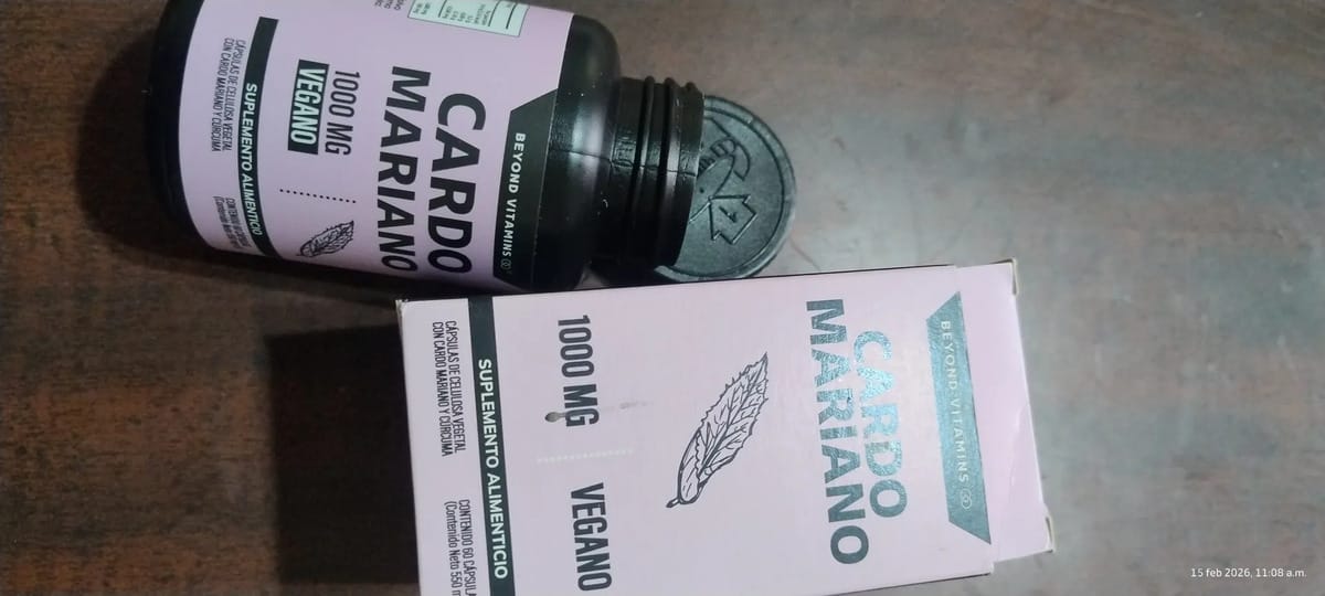 Customer photo review of Cardo Mariano - 60 cápsulas