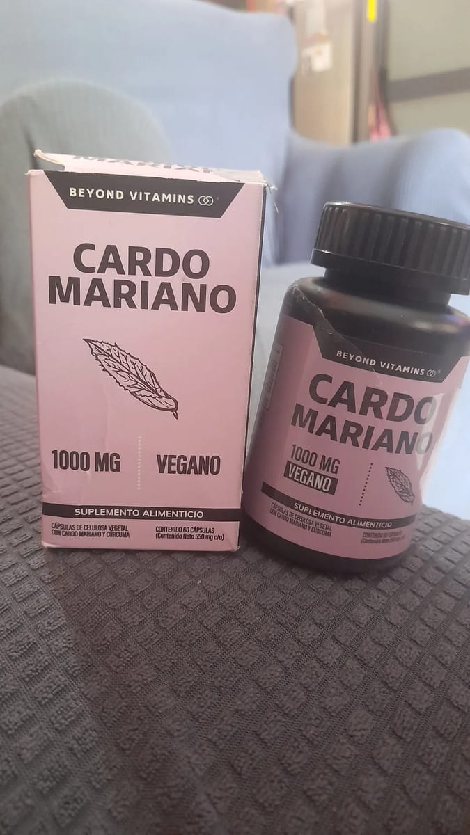 Customer photo review of Cardo Mariano - 60 cápsulas