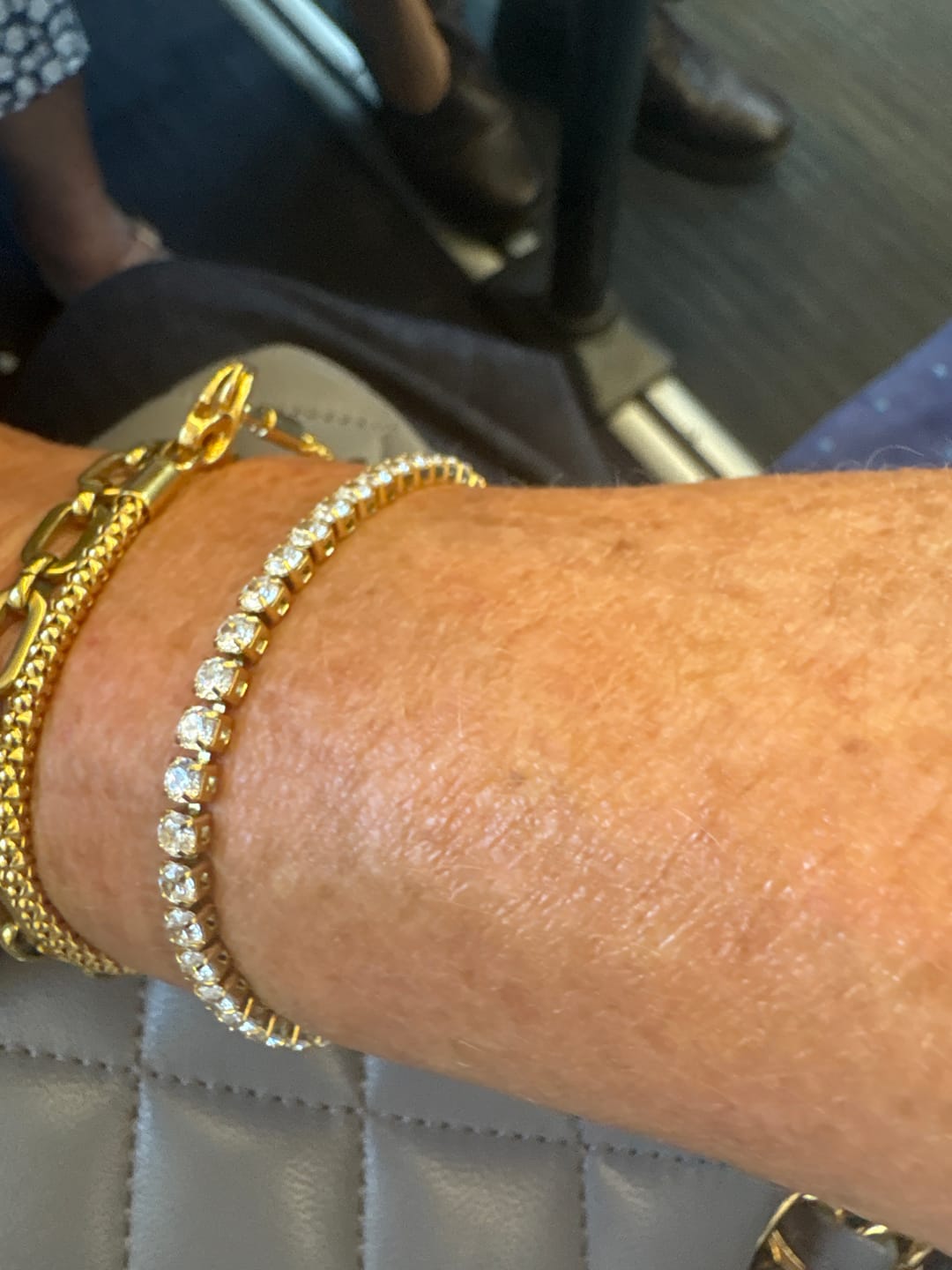 Customer photo review of Tennis Bracelet