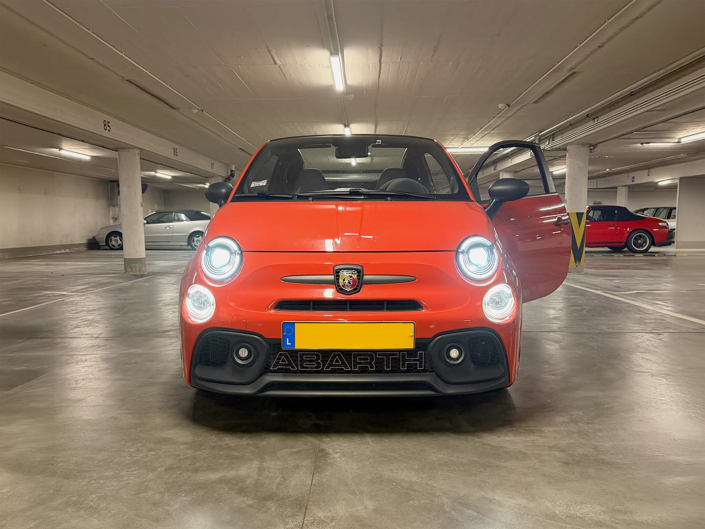 Customer photo review of Fari Full LED Anteriori Abarth & Fiat 500 (2008–2025)