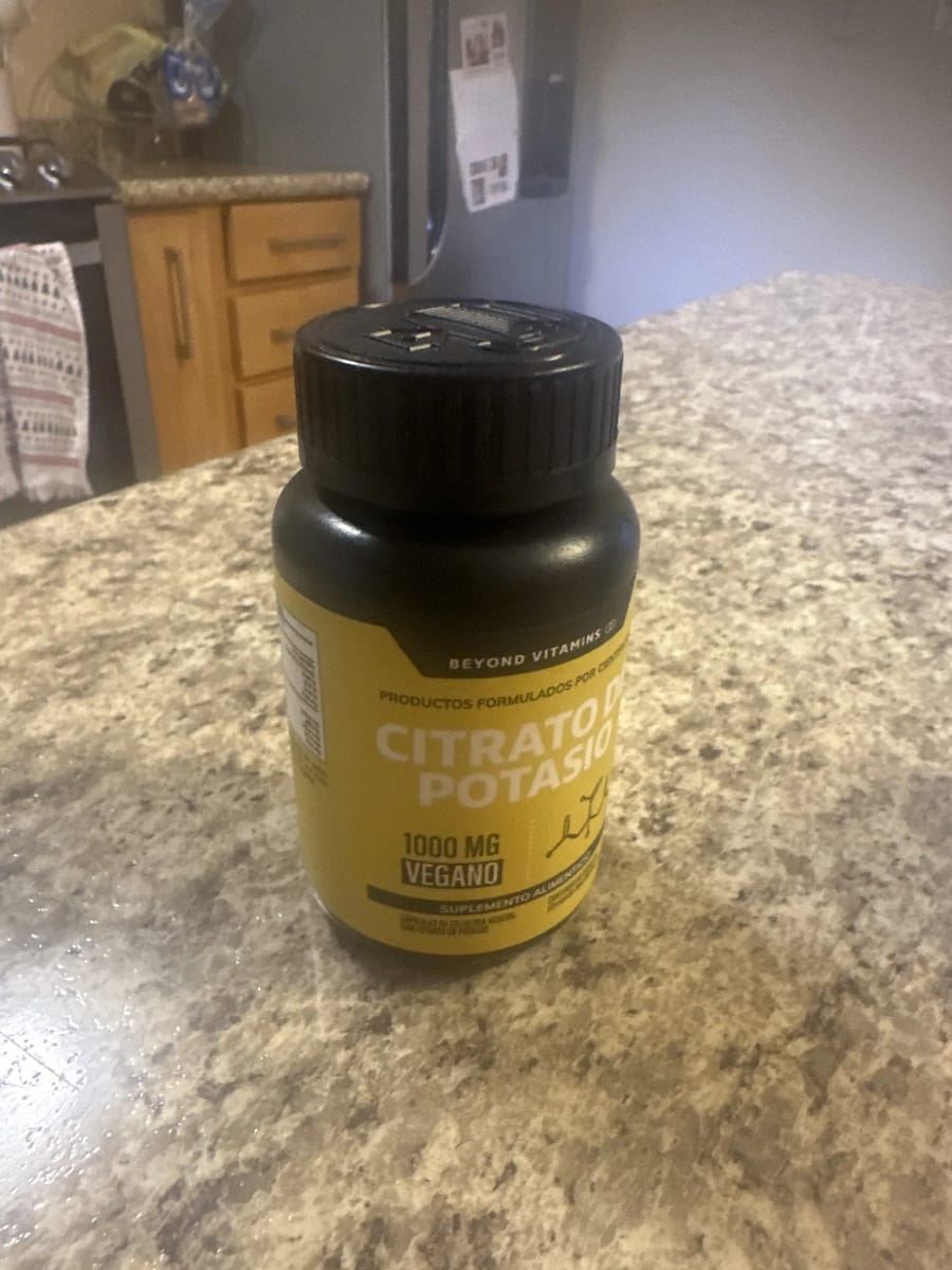 Customer photo review of Citrato de potasio 60 Caps