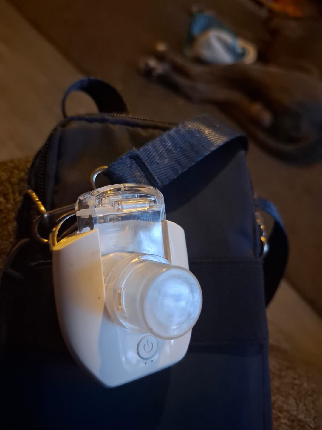 Customer photo review of Micro Mist Pro Portable Nebulizer