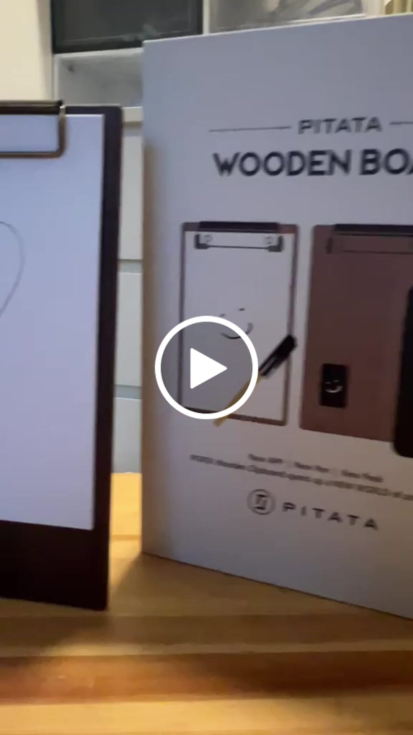 Customer video review of PITATA Wooden Board
