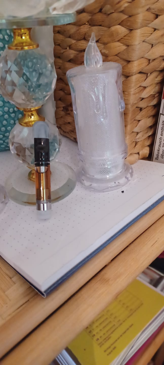Customer photo review of THC Cotton Candy Vape Kartusche