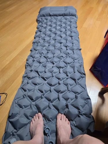 Customer photo review of Ultraleichte & kompakte Isomatte - perfekt für unterwegs & Abenteuer