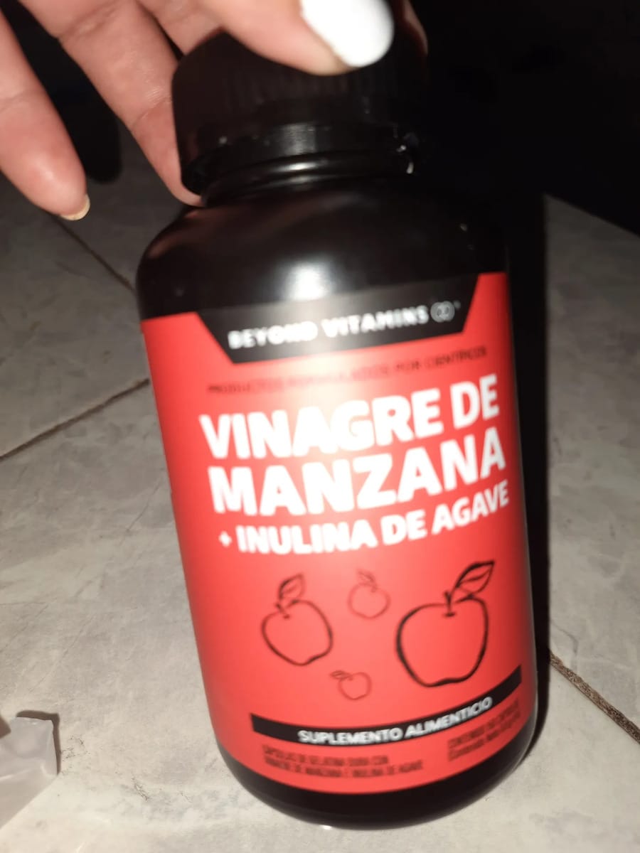 Customer photo review of Vinagre de Manzana + Inulina de Agave 150 caps