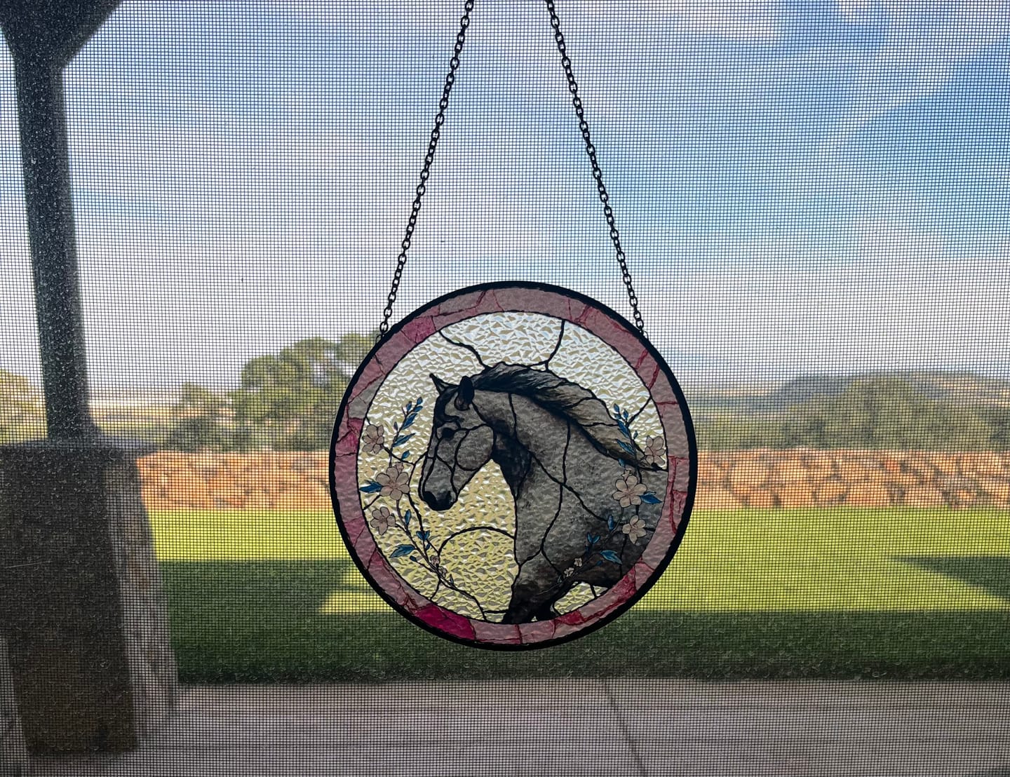 Customer photo review of Belle's Spirit-Suncatcher Keepsake