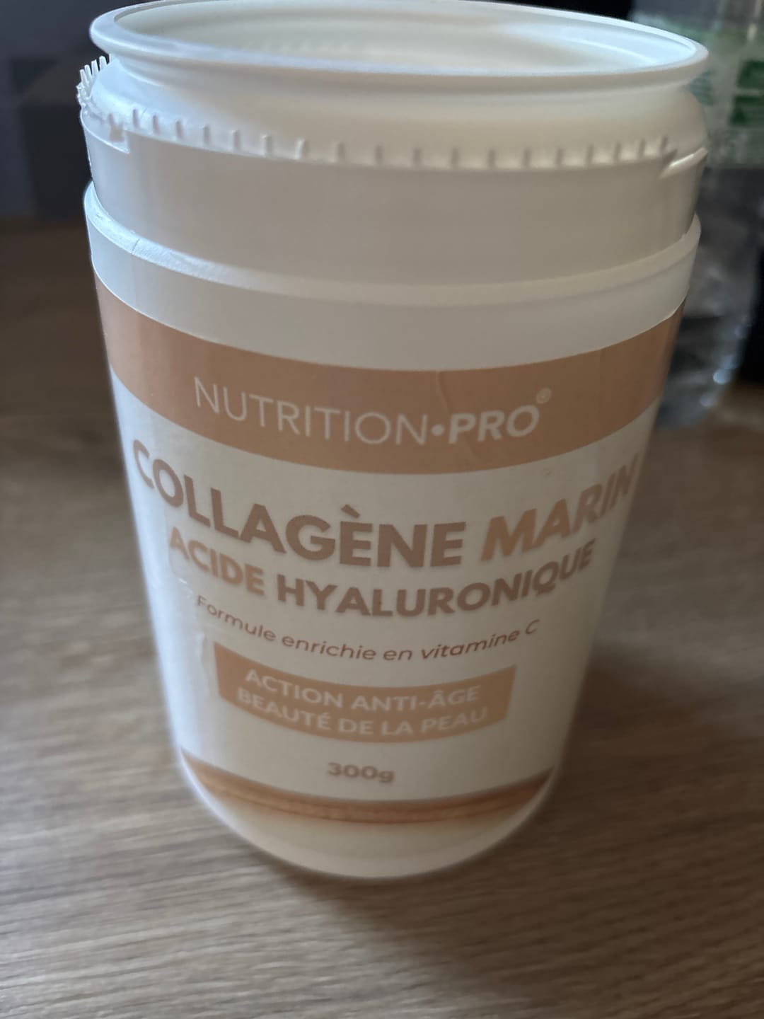 Customer photo review of COLLAGÈNE MARIN NATICOL® / ACIDE HYALURONIQUE (EN POUDRE) - 300G