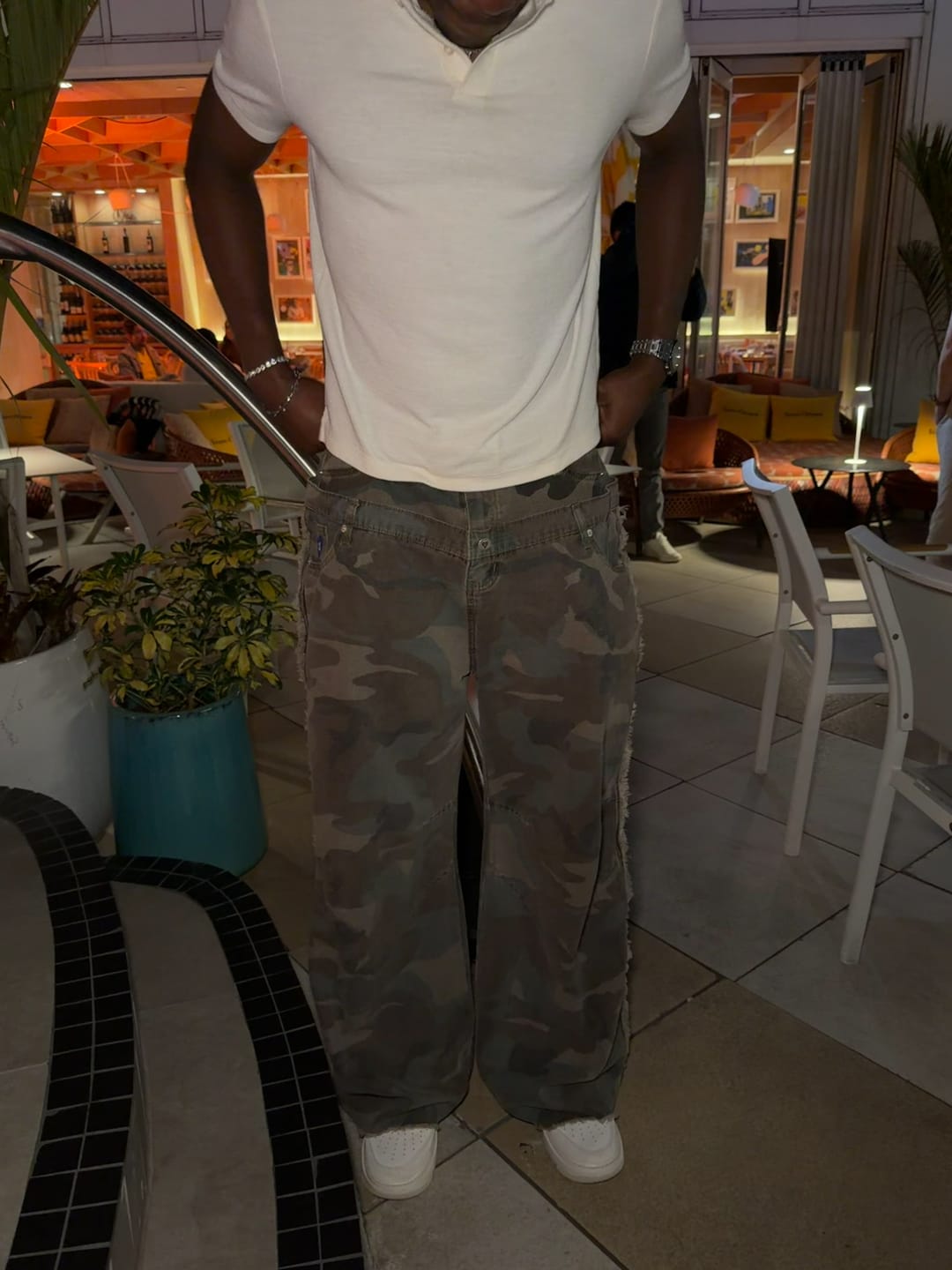 Customer photo review of Aelfric Eden Baggy Barrel Camo Pants
