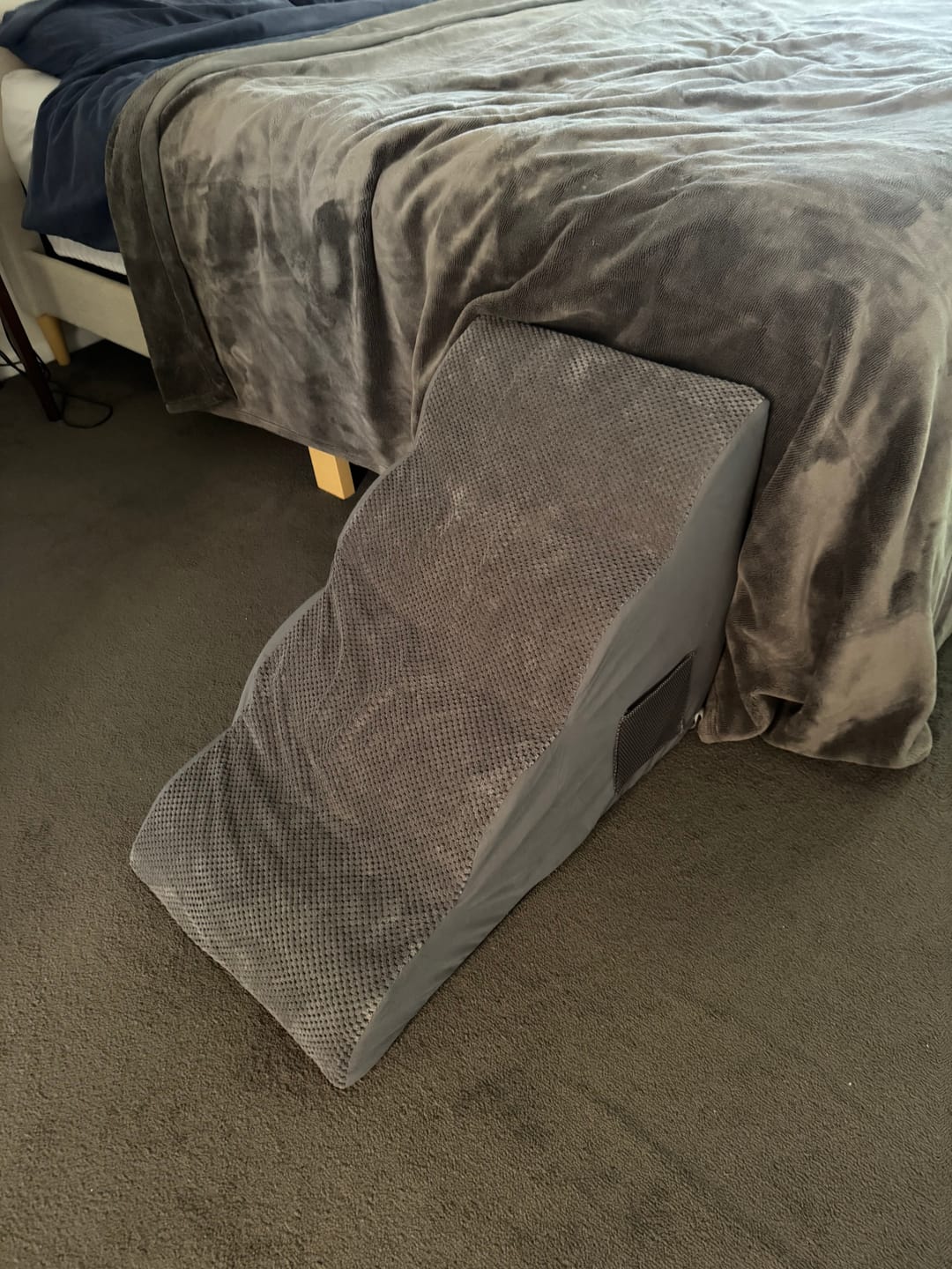 Customer photo review of Foam Pet Steps for Small & Large Dogs