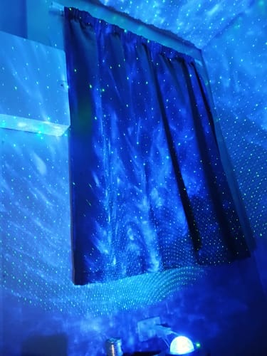 Customer photo review of LED Galaxy Projector Night Light