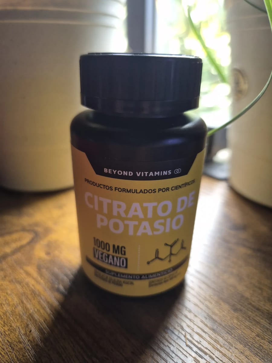 Customer photo review of Citrato de potasio 60 Caps