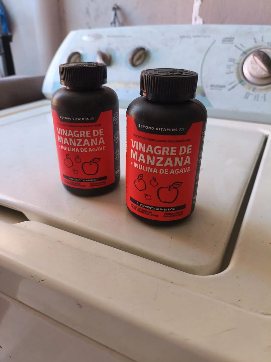 Customer photo review of Vinagre de Manzana + Inulina de Agave 150 caps