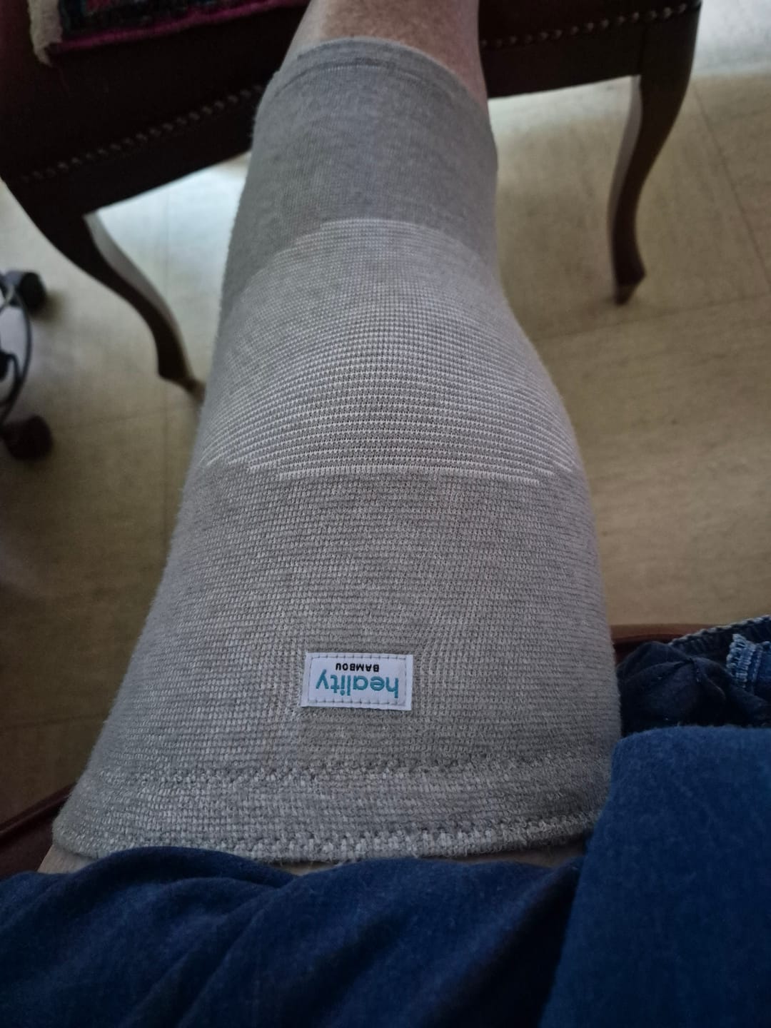 Customer photo review of Genouillère de Compression