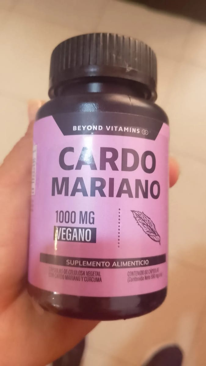 Customer photo review of Cardo Mariano - 60 cápsulas