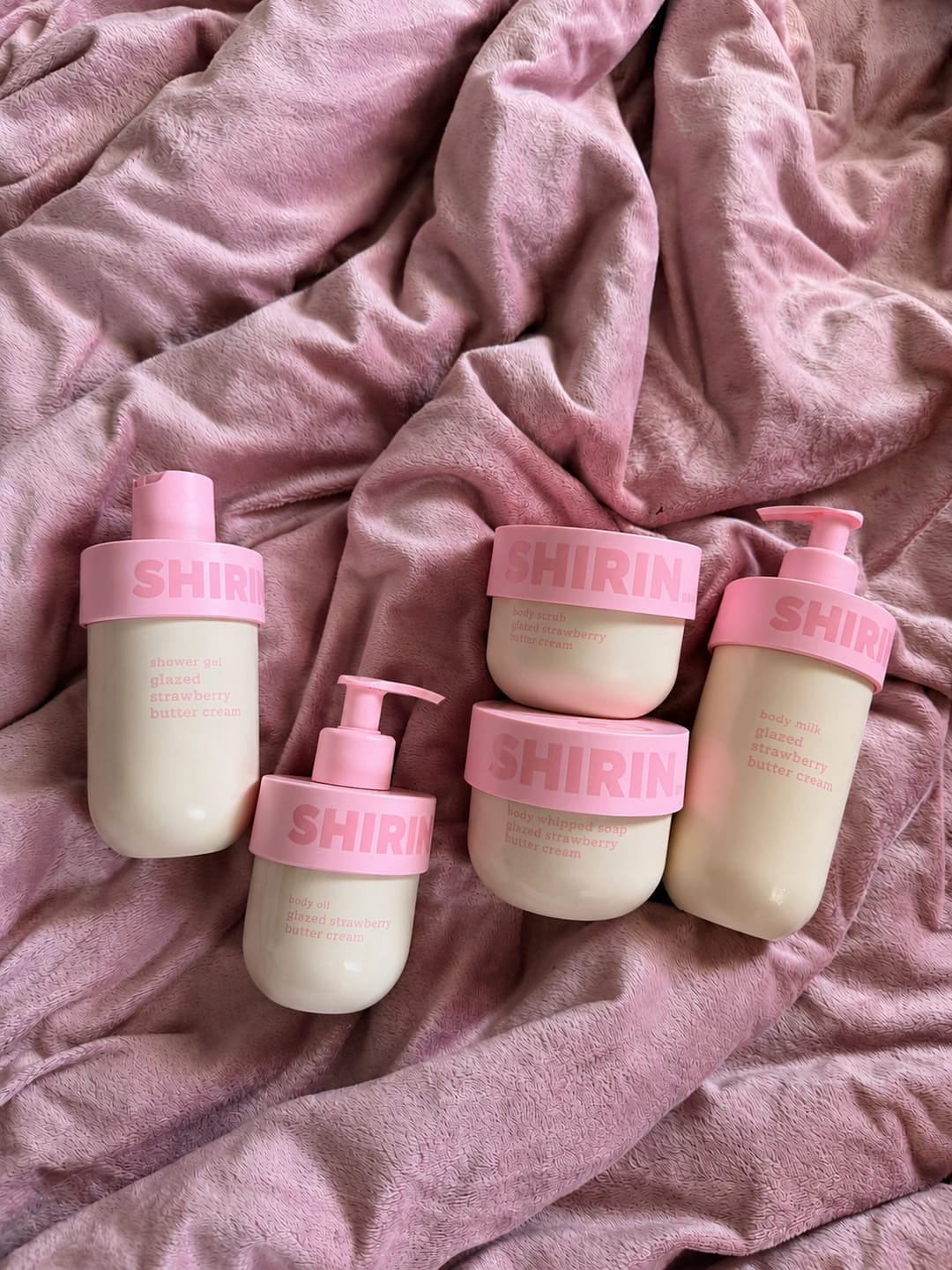 Customer photo review of The Complete Bodycare - 5er Set Glazed Strawberry Butter Cream
