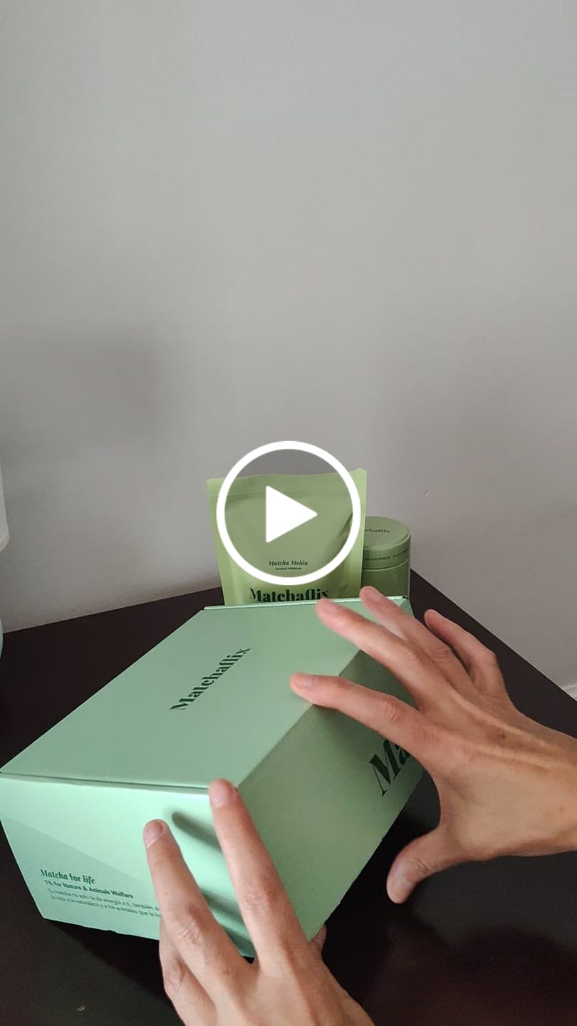 Customer video review of Té Matcha Premium Melón