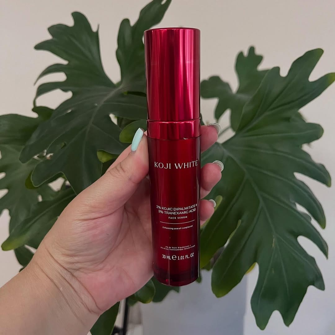 Customer photo review of Kojic Acid & Tranexamic Acid Serum