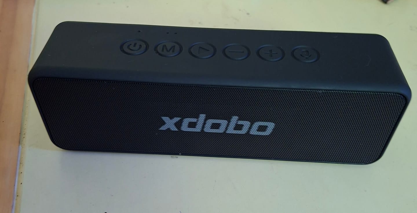 Customer photo review of XDOBO® X Series Wireless Bluetooth Speaker - 30W Speaker with Large Battery for Extended Outdoor & Waterproof Use