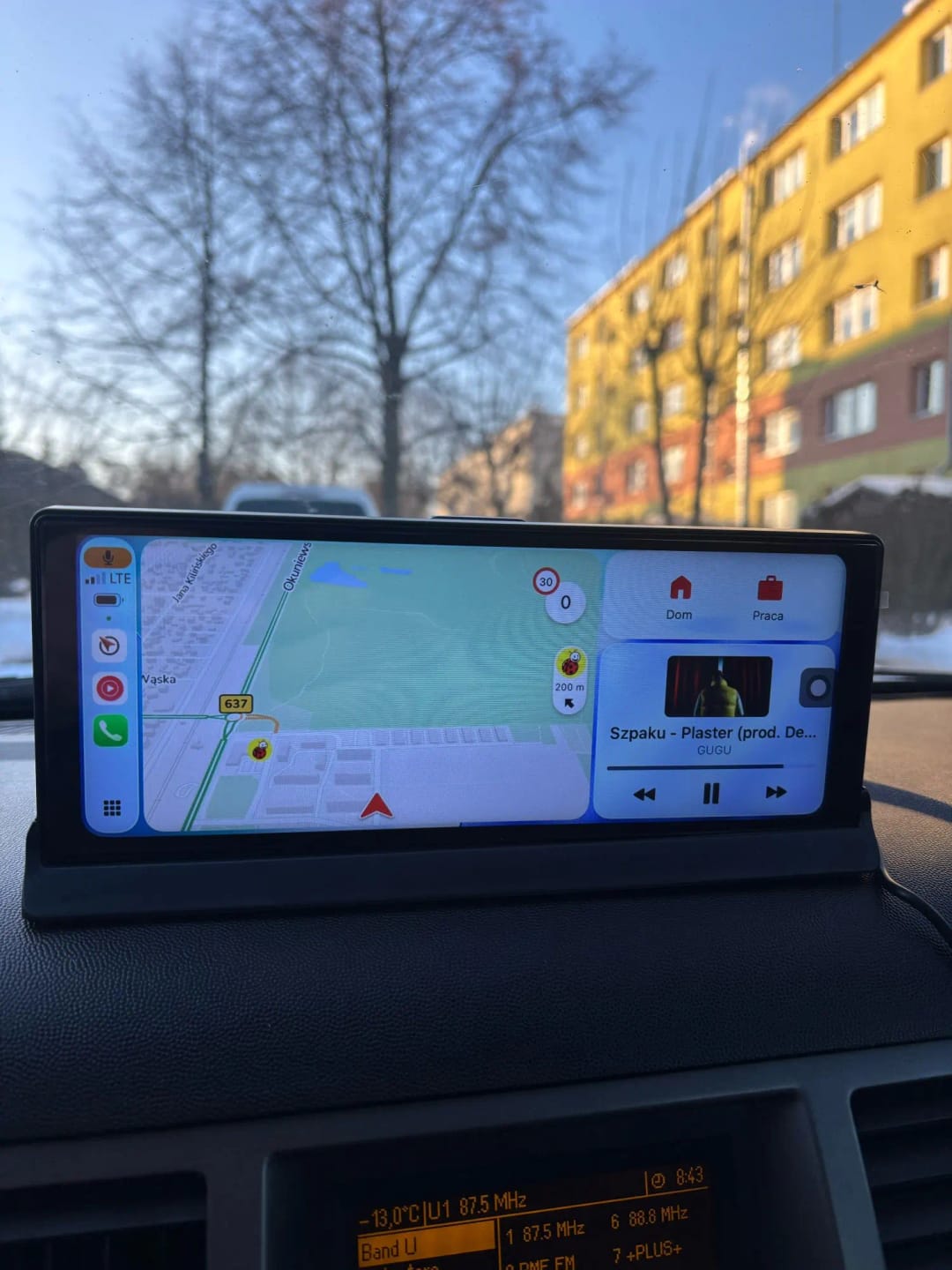 Customer photo review of Kavro - Nowoczesny carplay