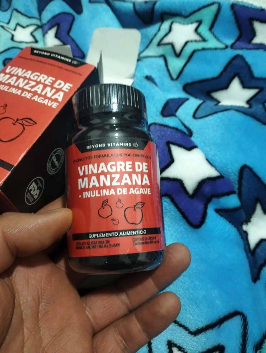 Customer photo review of Vinagre de Manzana + Inulina de Agave 150 caps