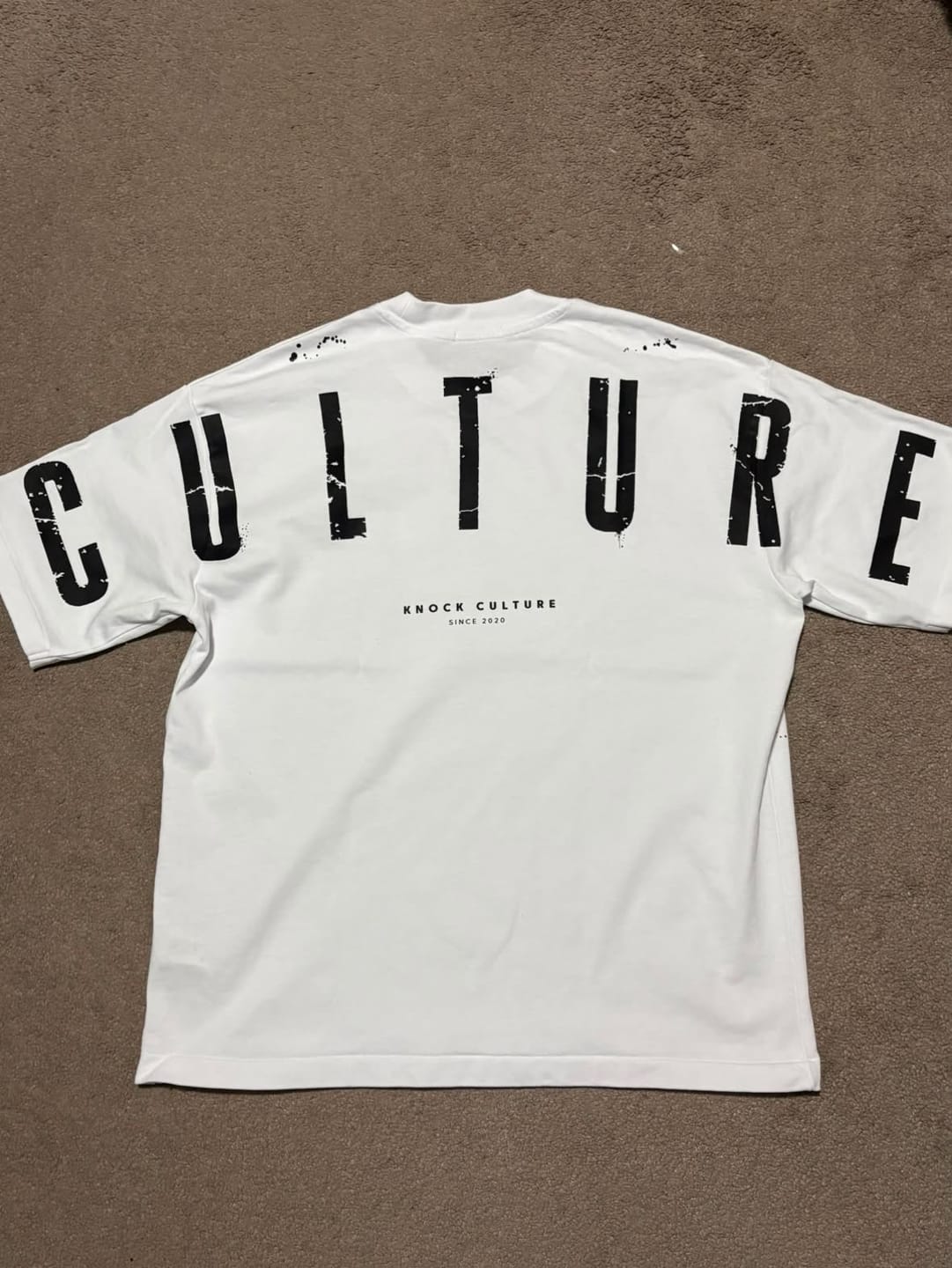 Customer photo review of CULTURE TEE WHITE