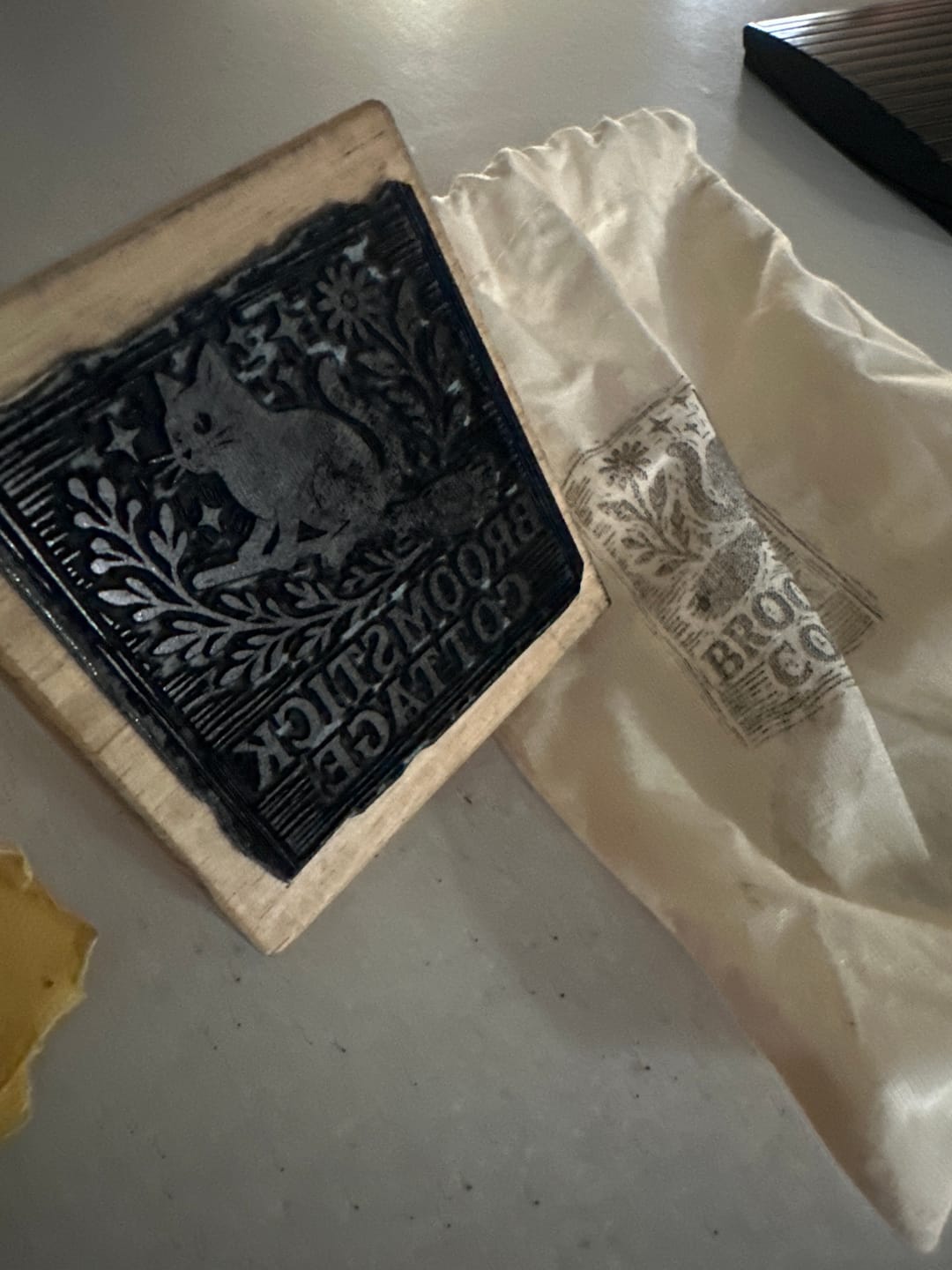 Customer photo review of Custom Rubber Stamp