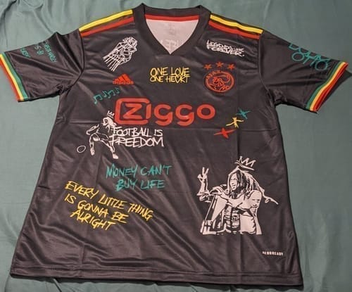 Customer photo review of Ajax Bob Marley Special Edition Shirt