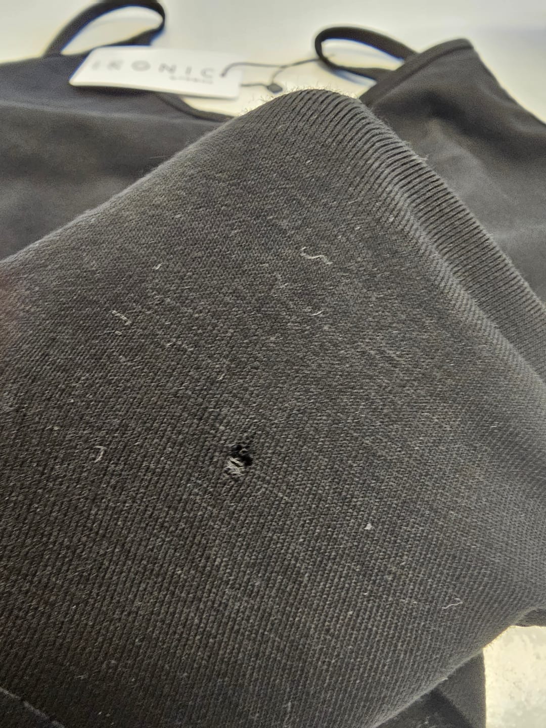 Customer photo review of Canotta Chiara Nero