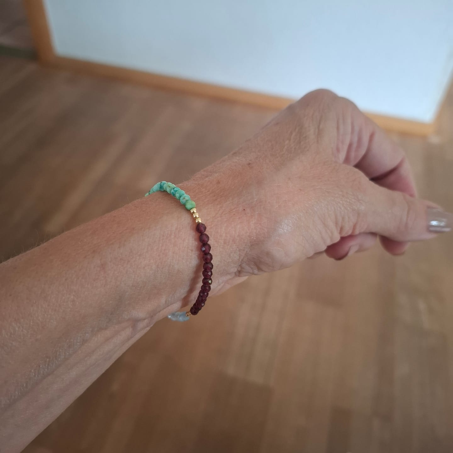 Customer photo review of Big Three - Geburtschart Armband